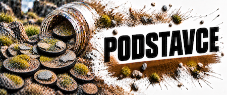 Podstavce pre wargamingové, fantasy a sci-fi miniatúry